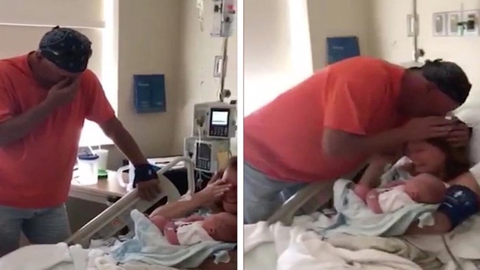 VIDEO Slagali su mu da je dobio još jednu unuku, evo kako je reagirao kad je shvatio da je beba ipak muško
