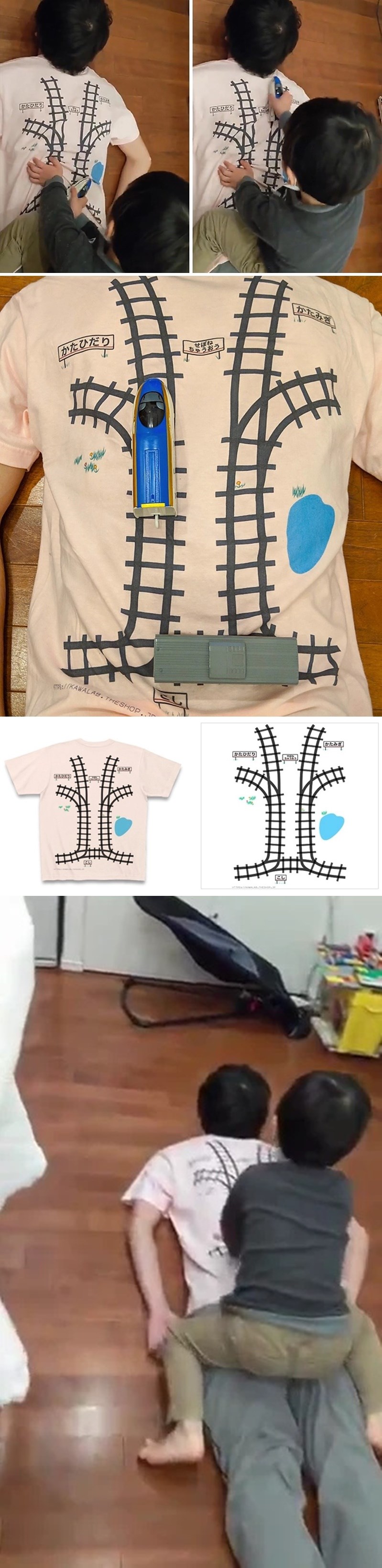 Tata genijalac smislio je majicu zbog koje ga sinčić svaki dan dobrovoljno masira