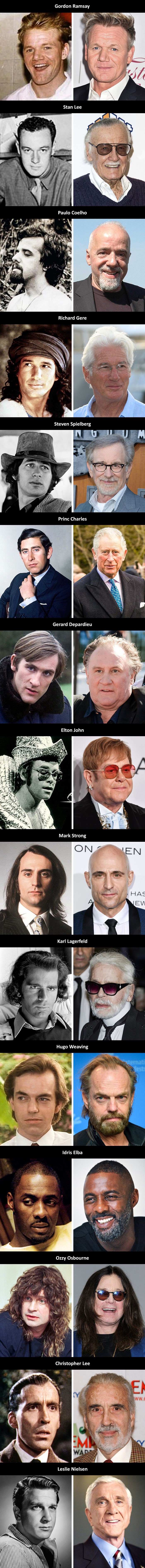 Evo kako su poznati muškarci izgledali kad su bili mlađi, razlike i sličnosti bi vas mogle iznenaditi