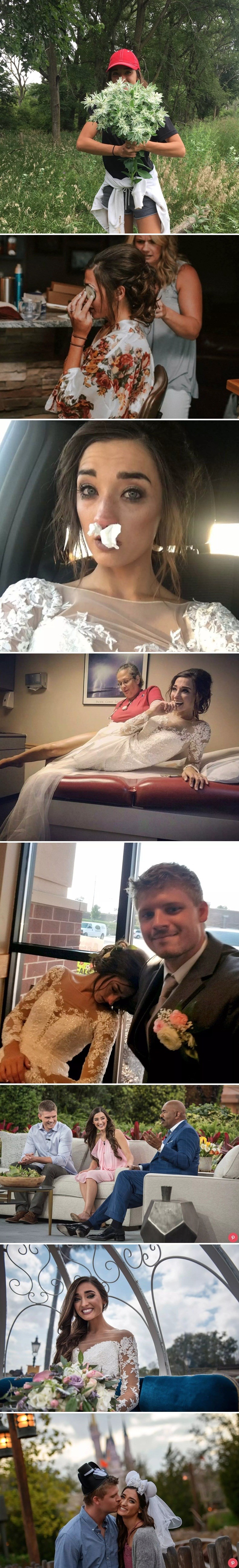 Nevjesta je umalo ostala slijepa zbog otrovnog buketa cvijeća, pogledajte u čemu je pogriješila