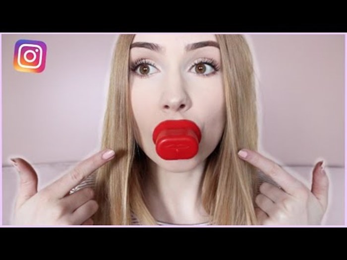 VIDEO Isprobala je napravicu za povećanje usana, pogledajte kako je izgledala nakon par minuta