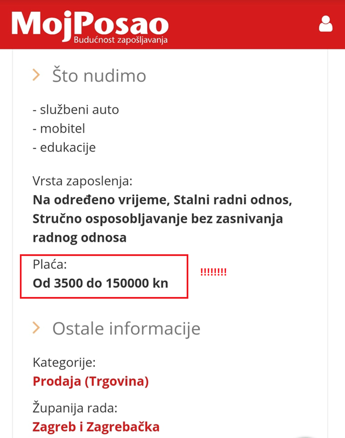 Ovakav posao bi svatko htio imati, kad vidite plaću, znat ćete zašto