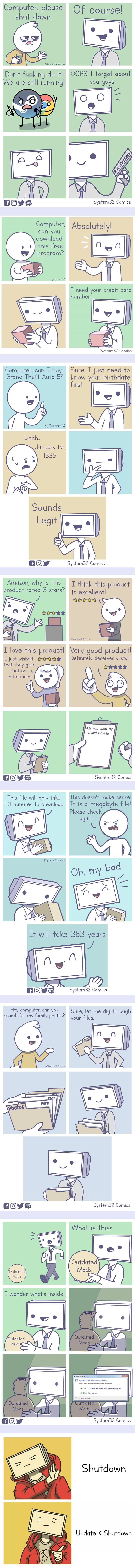 Osam svakodnevnih situacija koje naživciraju svakog korisnika računala