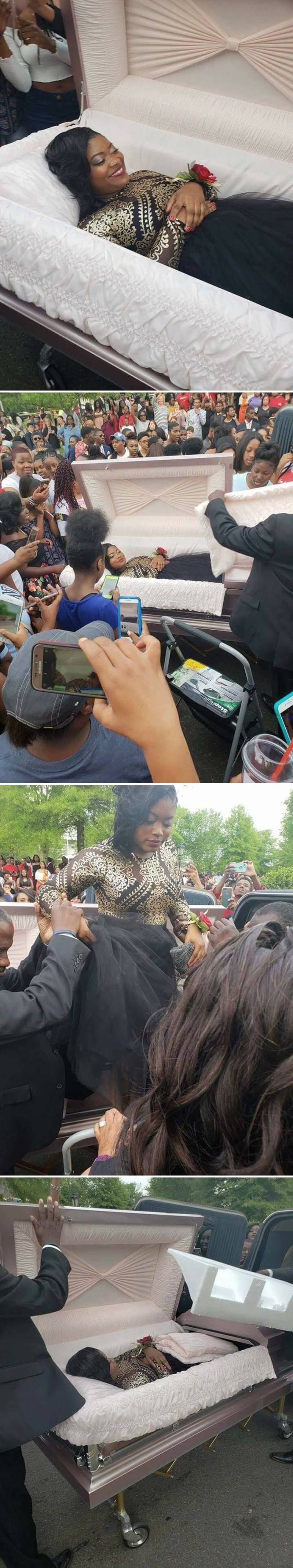 Ova djevojka je znala privući pažnju na maturalnoj, pogledajte u čemu je stigla na okupljanje