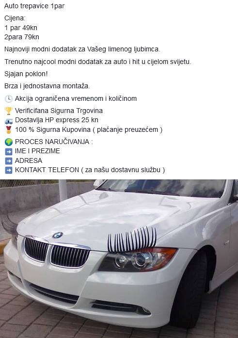 Na tržištu se pojavio zanimljiv dodatak za automobile koji će oduševiti prave šminkerice