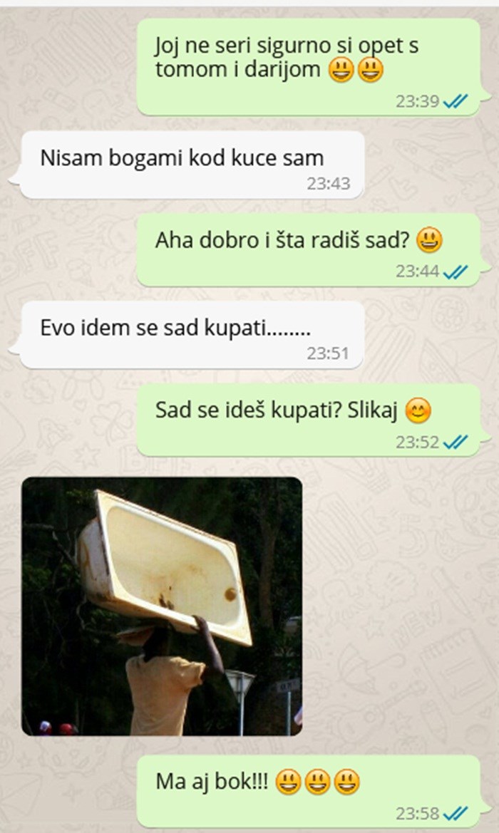 Bila je uvjerena da joj dečko laže, naljutila se kad joj je slikao što radi