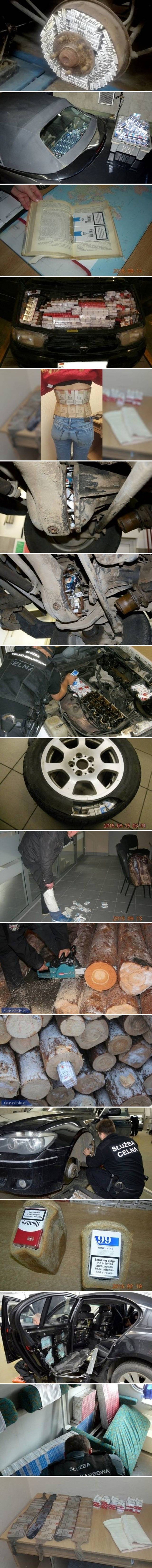 Ljudi su spremni učiniti svakakve gluposti kako bi pokušali prevariti policiju i carinu