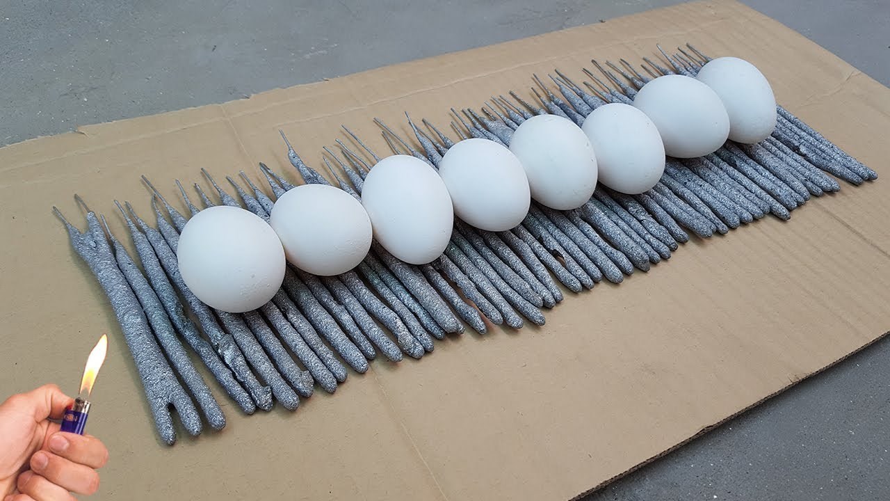 VIDEO Poslagali su jaja po prskalicama i provjerili hoće li preživjeti paljenje