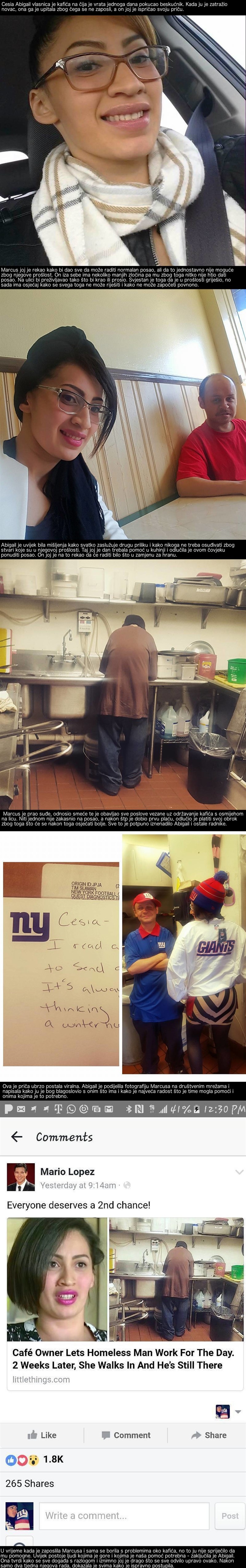 Zaposlila je beskućnika, a nakon dva tjedna on joj je pokazao svoje pravo lice