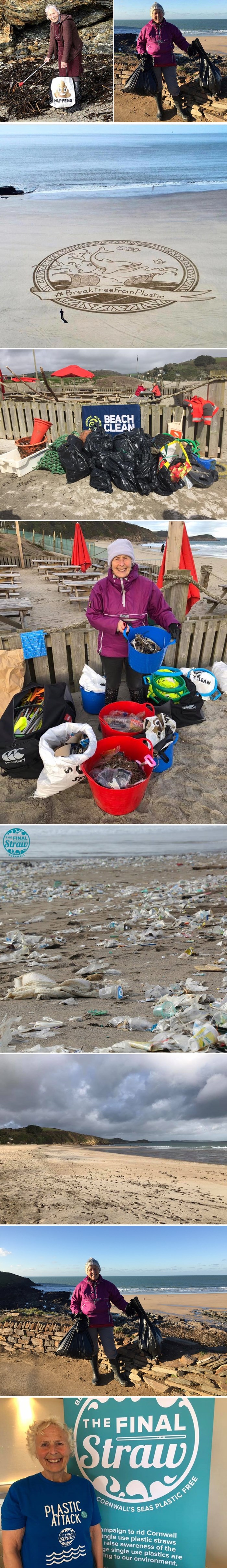 70-godišnja baka je u godinu dana očistila 52 plaže i dokazala da je uz malo truda prirodu moguće spasiti