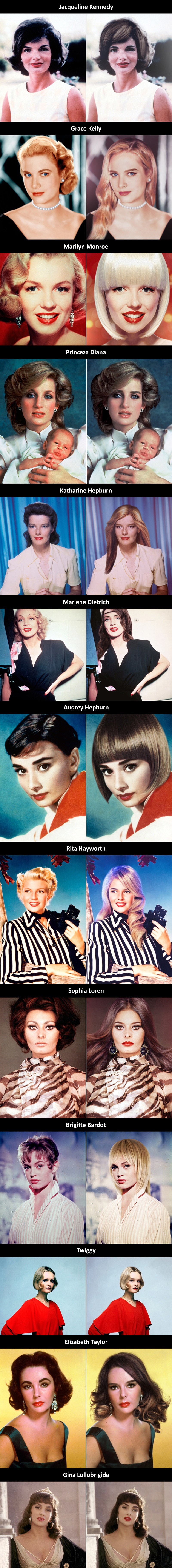 Ovako bi poznate žene iz 20. stoljeća možda izgledale da su živjele u ovom desetljeću