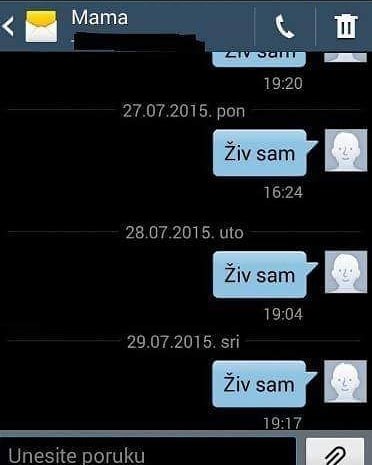 Sin prvi put išao s prijateljima na more: Mami je obećao da će se javljati, no ovakve poruke nije očekivala