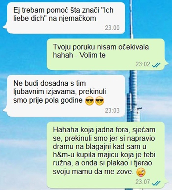 Bivšu je htio poniziti svojom forom, a onda ga je podsjetila što se dogodilo prije pola godine