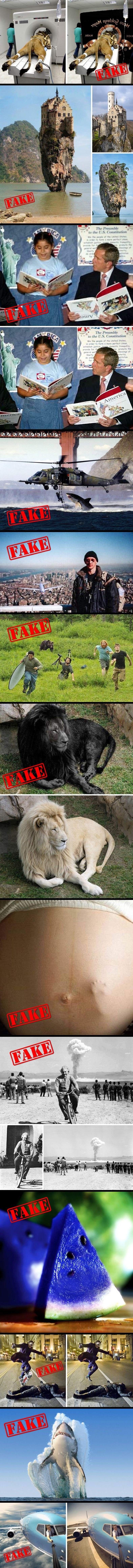 Moramo vas razočarati, ove poznate fotografije koje ste sigurno vidjeli na internetu su čista prijevara!