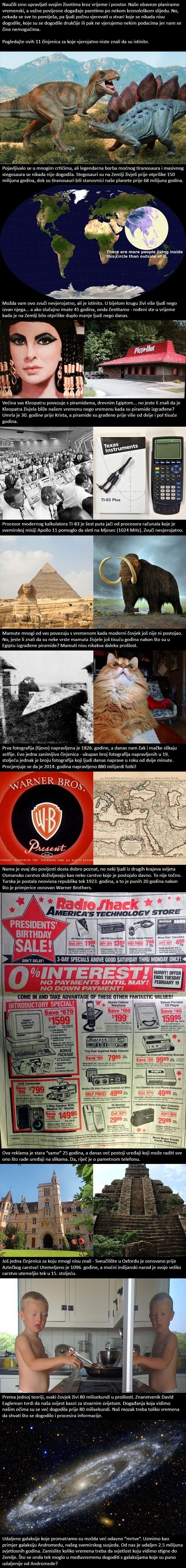 Jeste li sigurni da znate dovoljno? Ove zanimljivosti će vam pomoći da shvatite vrijeme i povijesne događaje