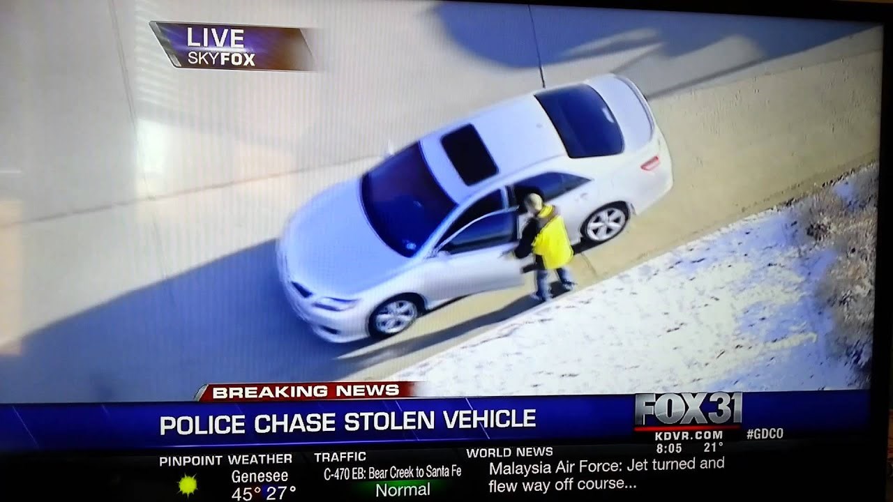 VIDEO Helikopter snimio nevjerojatnu policijsku potjeru, čovjek se ponašao kao da je u video igrici