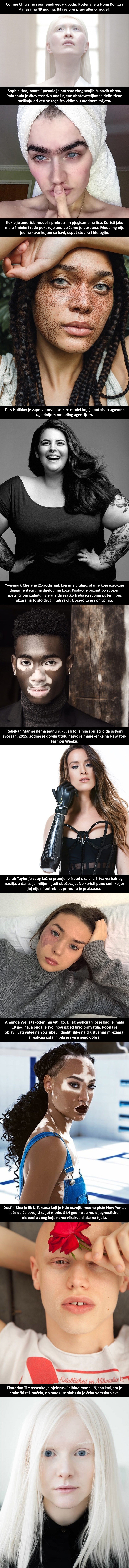 10 hrabrih modela koji su svojim posebnim izgledom zauvijek promijenili svijet mode