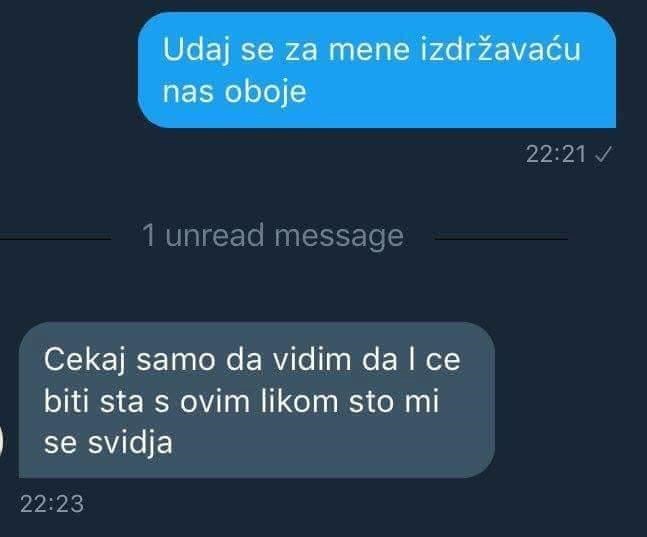 Bogataš ju je bez puno okolišanja pitao za brak, ona mu brutalno iskreno odgovorila