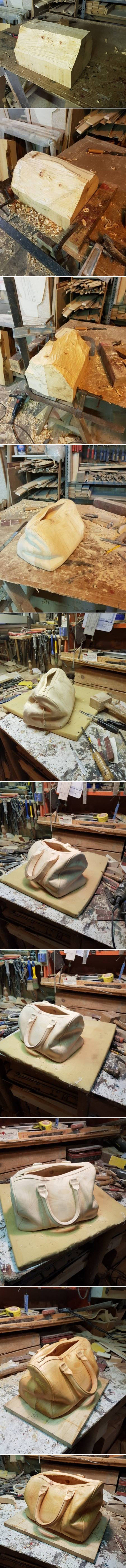 Uzeo je komad drveta i dokazao da od njega može napraviti što god želi