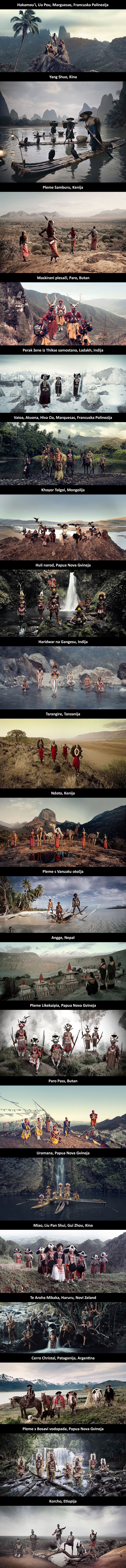 Fascinantne fotografije izoliranih plemena iz svih dijelova svijeta otkrivaju svu njihovu ljepotu