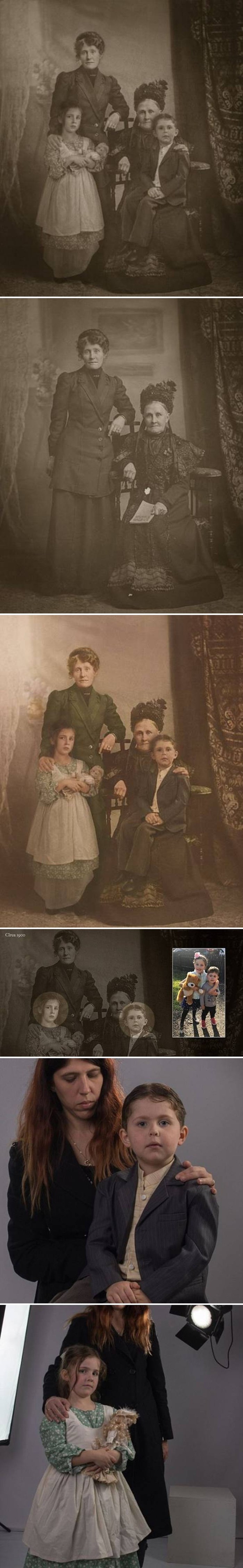 Ova stara obiteljska fotografija krije tajnu koju vjerojatno nikad ne biste primijetili