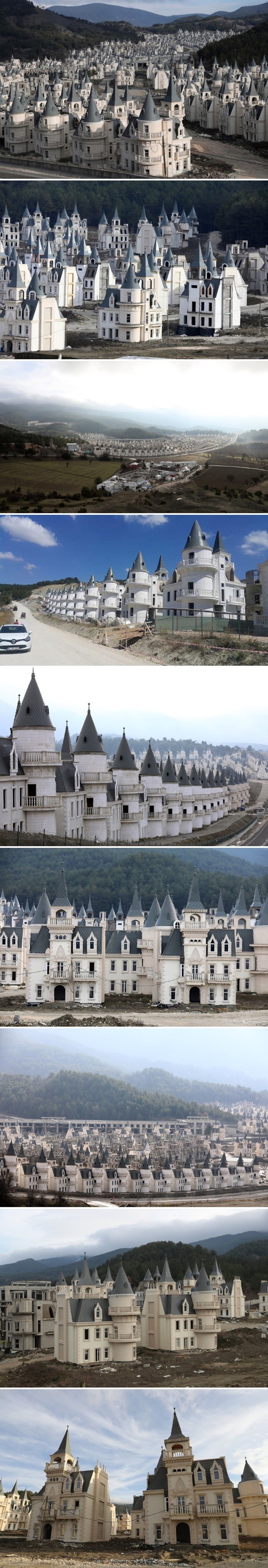 Izgradili su selo sa stotinama malih dvoraca pa primijetili problem kad je već bilo prekasno