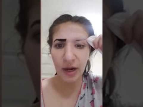 VIDEO Žena isprobavala tetovažu za obrve, njena urnebesna reakcija otkrila je da nešto nije u redu