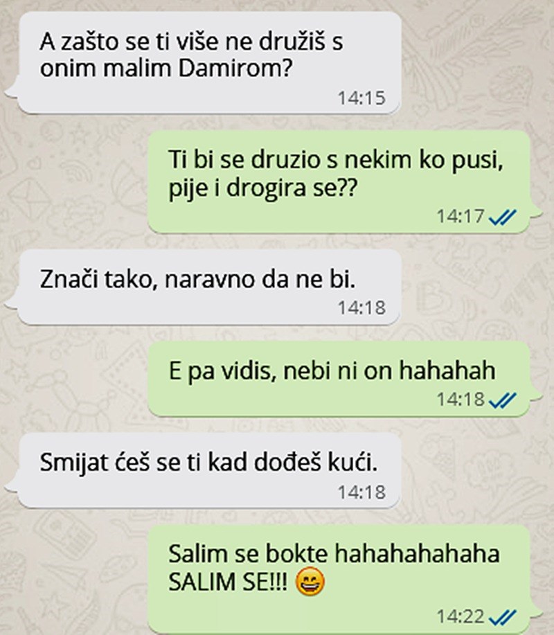 Tata je sina pitao zbog čega se više ne druži sa starim prijateljem, odgovor mu se nije nimalo svidio