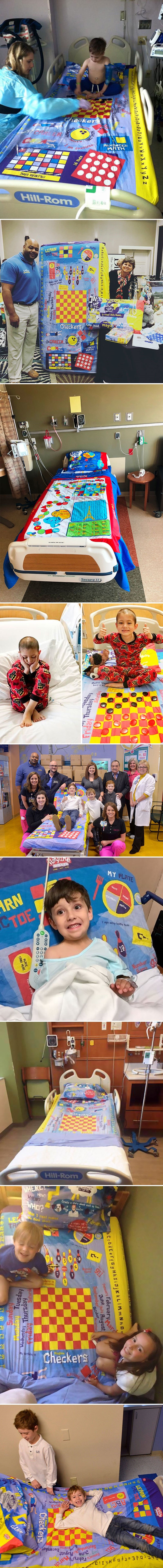 Tata je primijetio da je djeci u bolnici jako dosadno pa mu je pala na pamet genijalna ideja