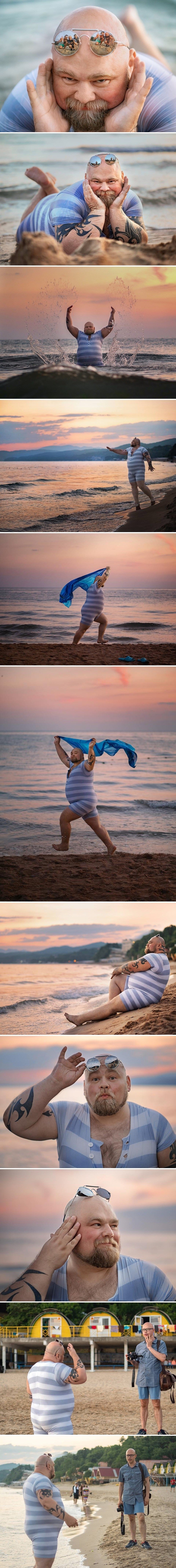 Ruski duo napravio je parodiju "tipičnih fotki s plaže", a rezultat će vam nabaciti osmijeh na lice
