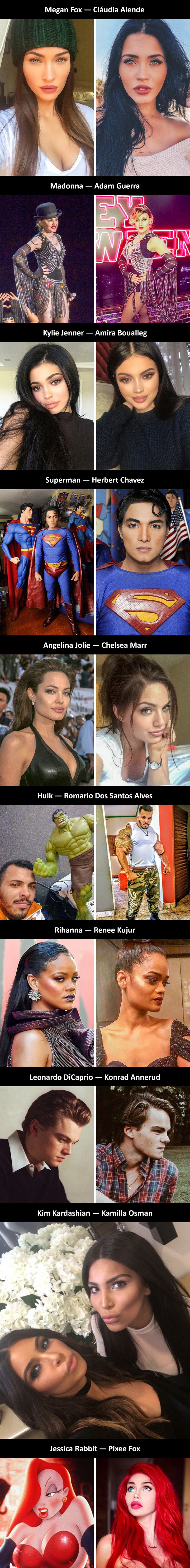 10 ljudi koji su dali sve od sebe da što više izgledaju kao njihovi idoli