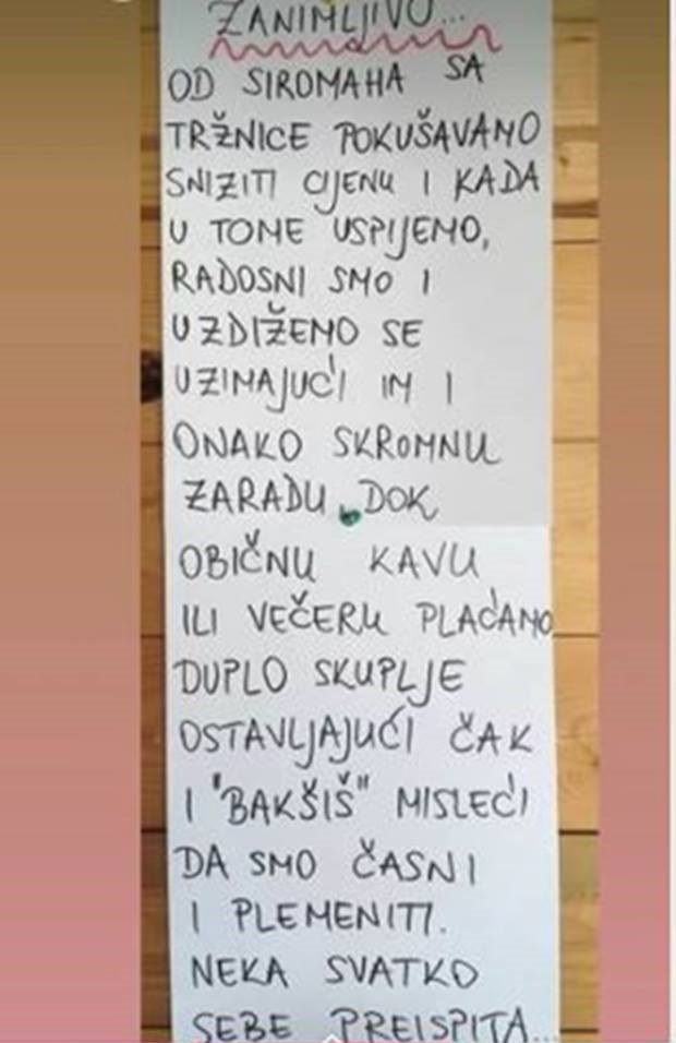 Netko je napisao istinu o novcu i cjenkanju koja će vas potaknuti na razmišljanje