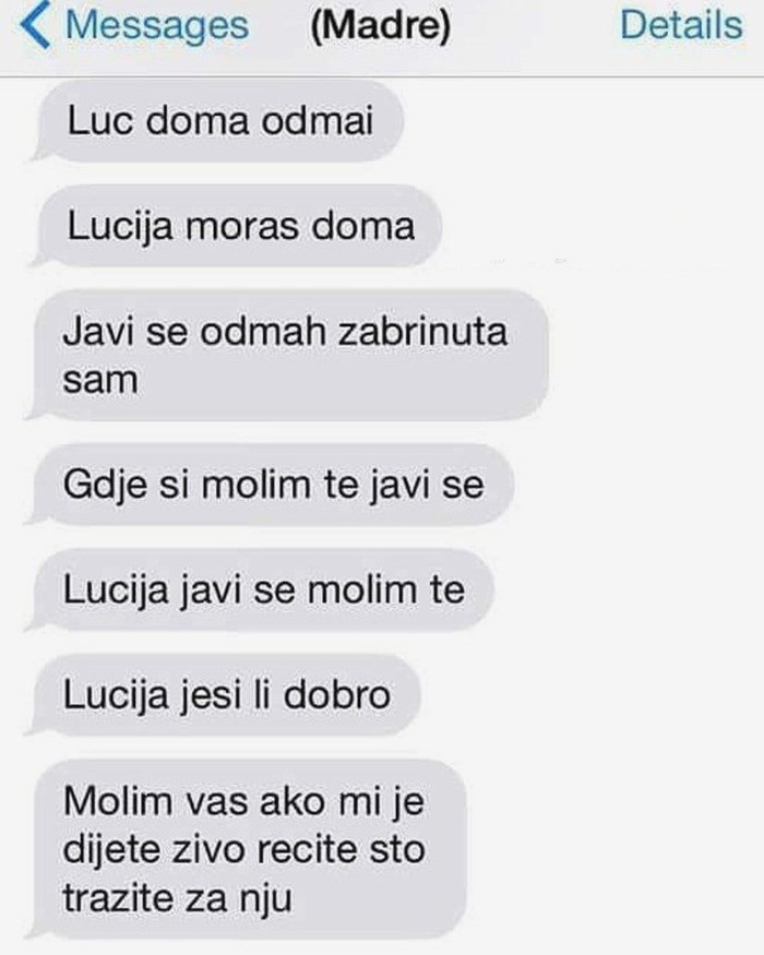 Djevojka se nije javljala mami nakon izlaska pa je dobila poruku koja ju je nasmijala