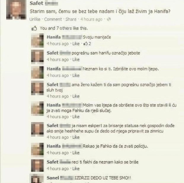 Stariji ljudi se posvađali na Facebooku, nastao je pravi kaos koji će vas nasmijati do suza