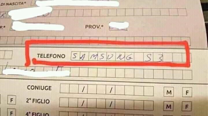 Osoba je u formularu morala upisati svoje podatke, no jedan dio je potpuno krivo shvatila