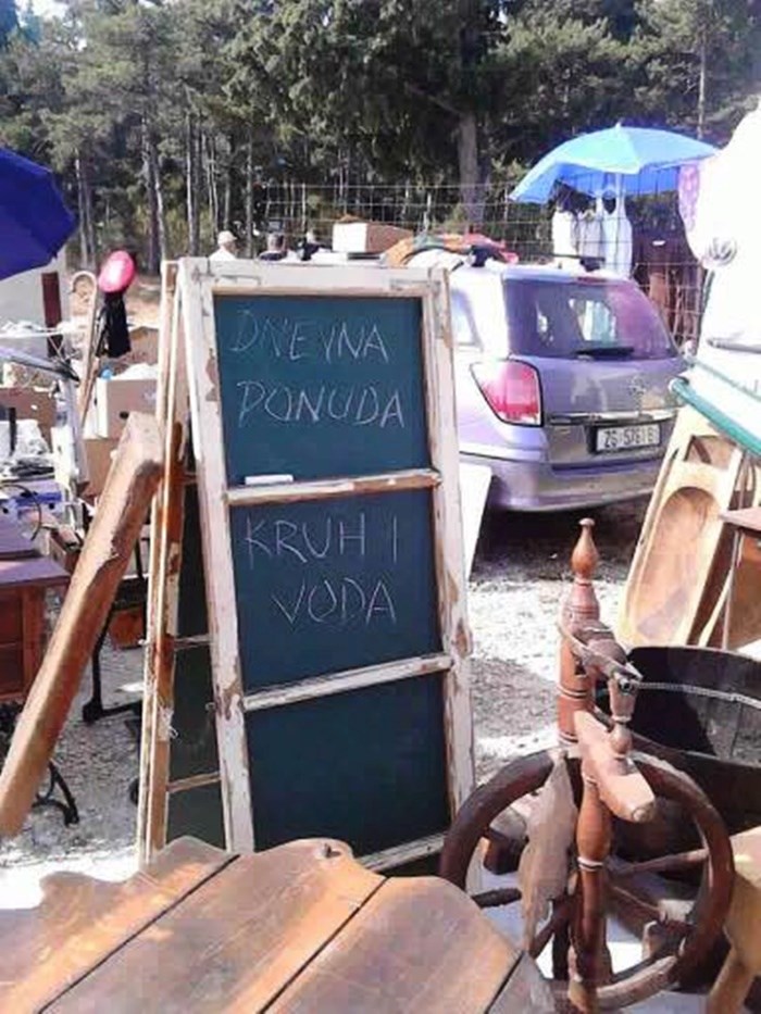 Ovakve "dnevne ponude" su možda razlog zbog kojeg nam je turistička sezona podbacila