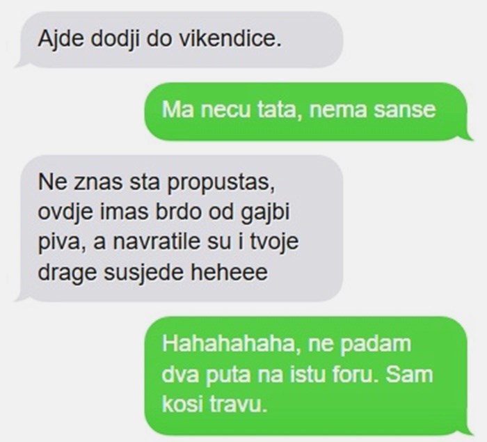 Otac je zvao sina da dođe do vikendice, zadnja poruka otkriva pravu istinu o tatinoj primamljivoj ponudi