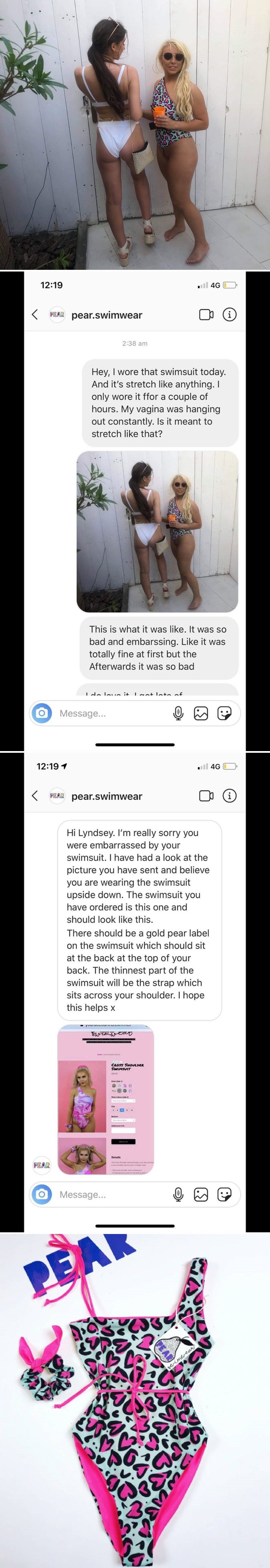 Djevojka je napisala pritužbu zbog "lošeg" kupaćeg kostima, počela se smijati kad je dobila odgovor