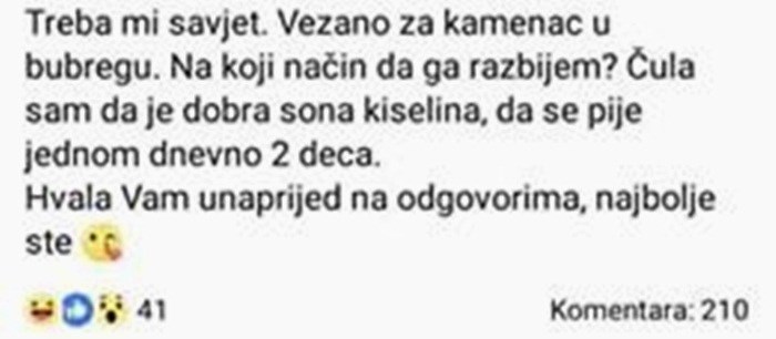 Zbog ovakvih stvari bi bilo dobro nekim ljudima zabraniti pristup internetu i društvenim mrežama