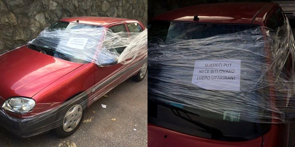 Vozač krivo parkirao, dočekao ga prečudan prizor i uznemirujuće upozorenje