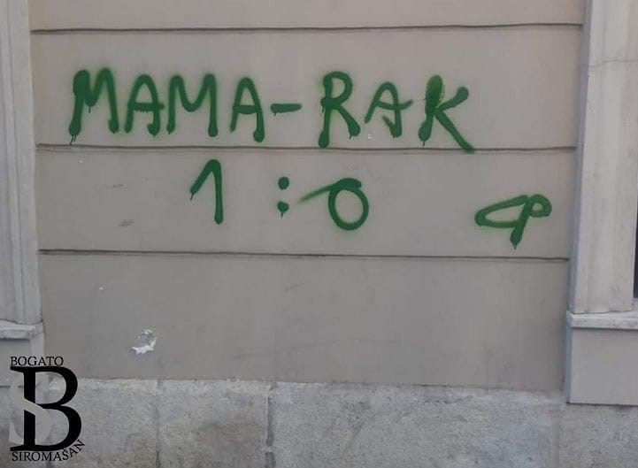 Malo je grafita koji nikoga ne naljute, ovaj natpis je puno više od obične škrabotine