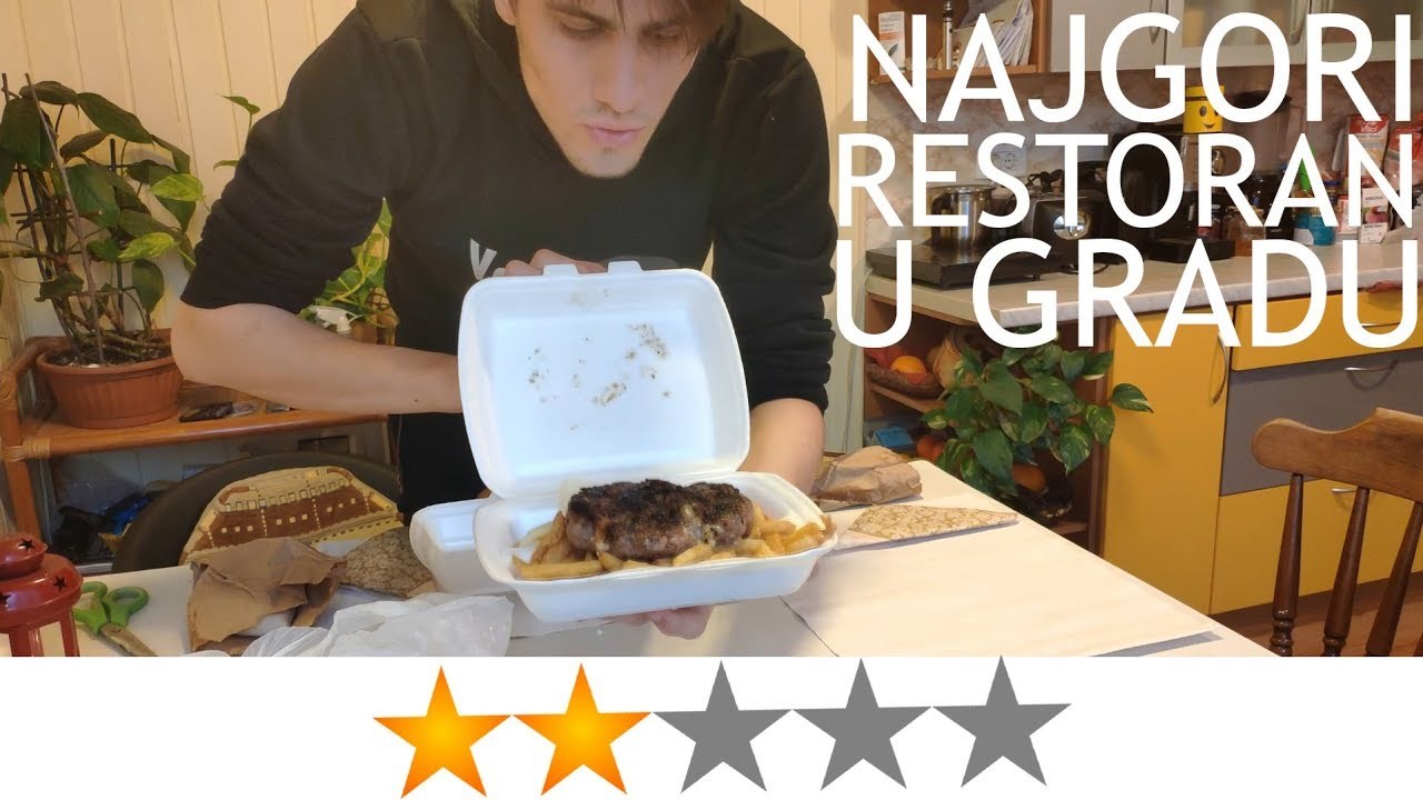 VIDEO Namjerno je naručio hranu iz "najgoreg" restorana u gradu, evo što su mu donijeli
