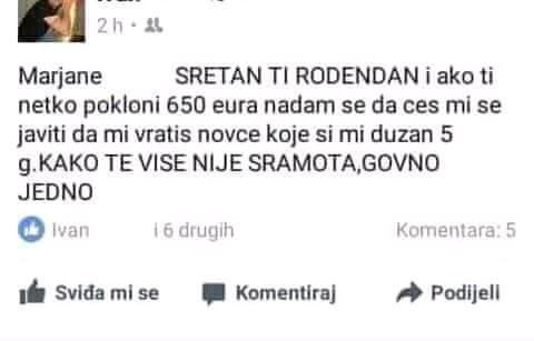 Muškarac je na Facebooku dobio rođendansku čestitku, ali i neugodan podsjetnik koji mu je pokvario dan