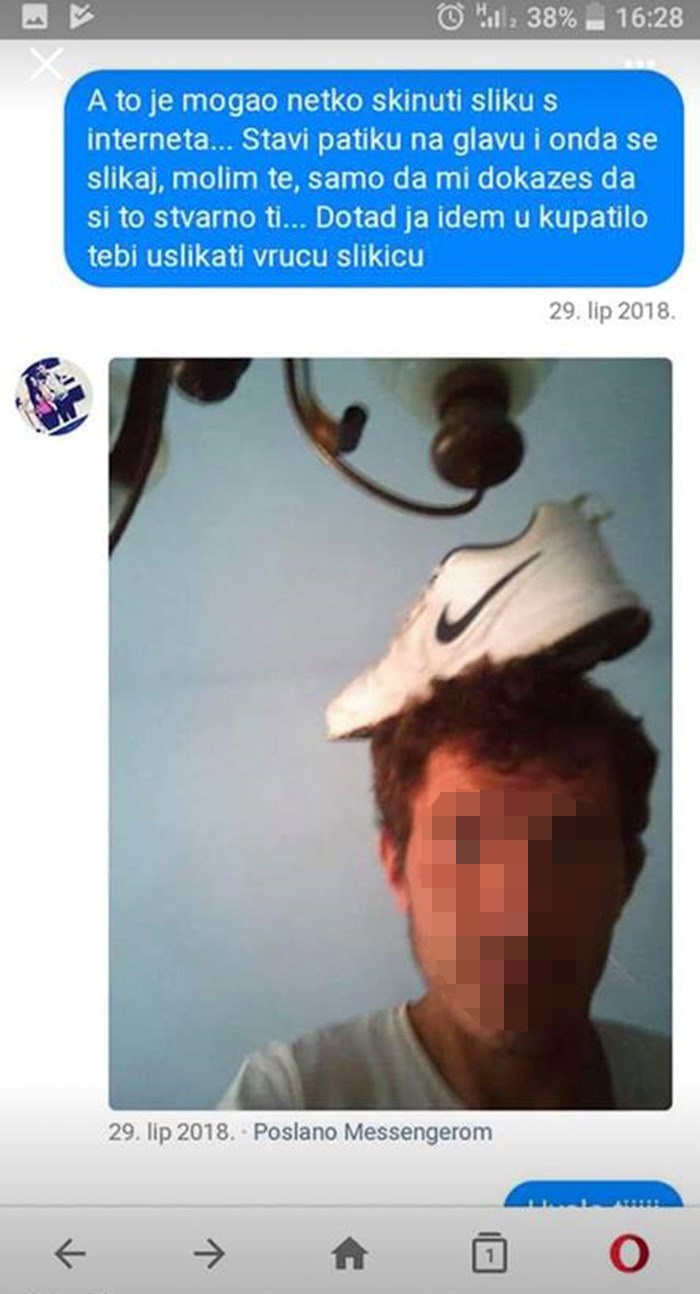 Nije se mogla riješiti lika koji joj se stalno javljao, odlučila se osvetiti na vlastiti način