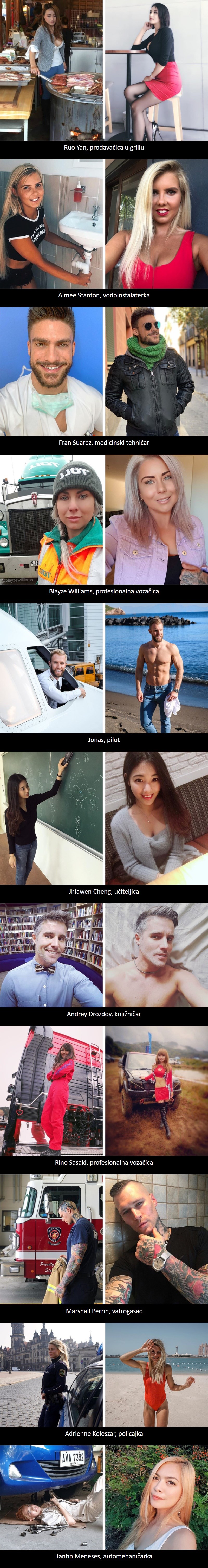 Našli su 11 ljudi raznih profesija za koje tvrde da bi se trebali početi baviti modelingom