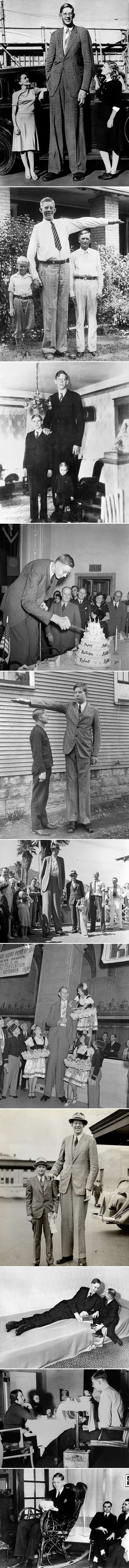 "NJEŽNI DIV" Rijetke fotografije pokazuju koliko je ogroman bio najviši čovjek ikad