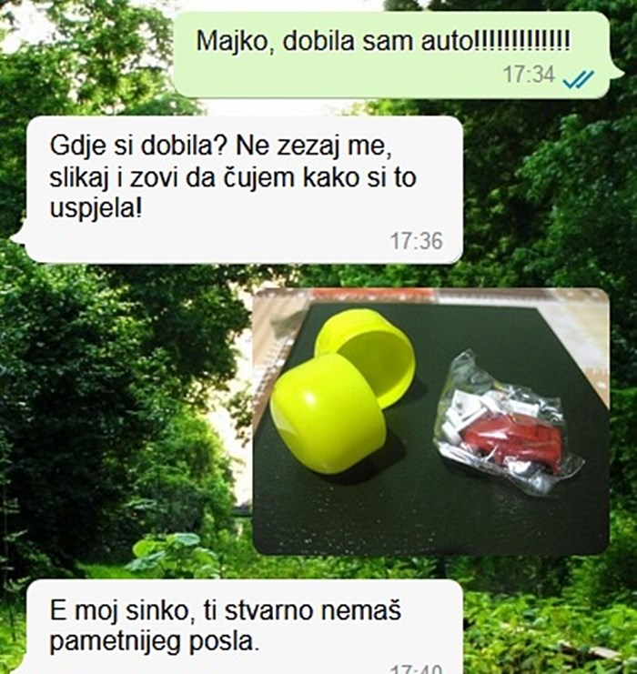 Mlada žena je javila obitelji da je dobila auto, mama se razočarala kad je vidjela sliku