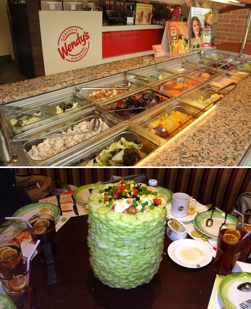 Restoran je nudio neograničene količine salate po tanjuru, pogledajte kako je to jedan čovjek iskoristio