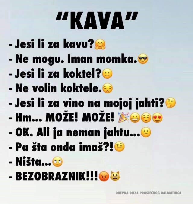 Kako otprilike izgleda dogovaranje kave sa sponzorušom