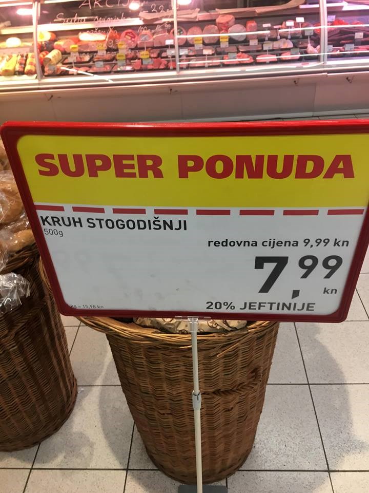 PRODAJU STARI KRUH! Ovaj proizvod ima naziv koji bi zbunjene ljude mogao još više zbuniti